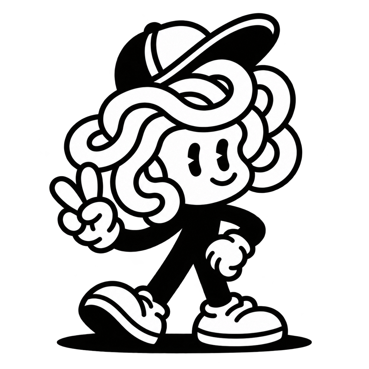 Noodle Head mascot